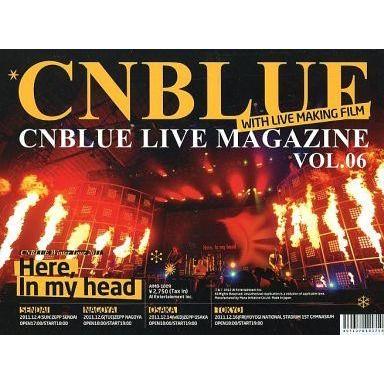中古音楽雑誌 DVD付)CNBLUE LIVE MAGAZINE VOL.6