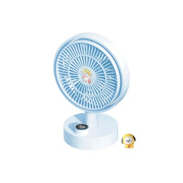 YOUPIN 向物 BT21 BABY系列 桌面風扇 - 羽 數顯搖頭版 CHIMMY ( DSHJ-BT-2102S1-CH )