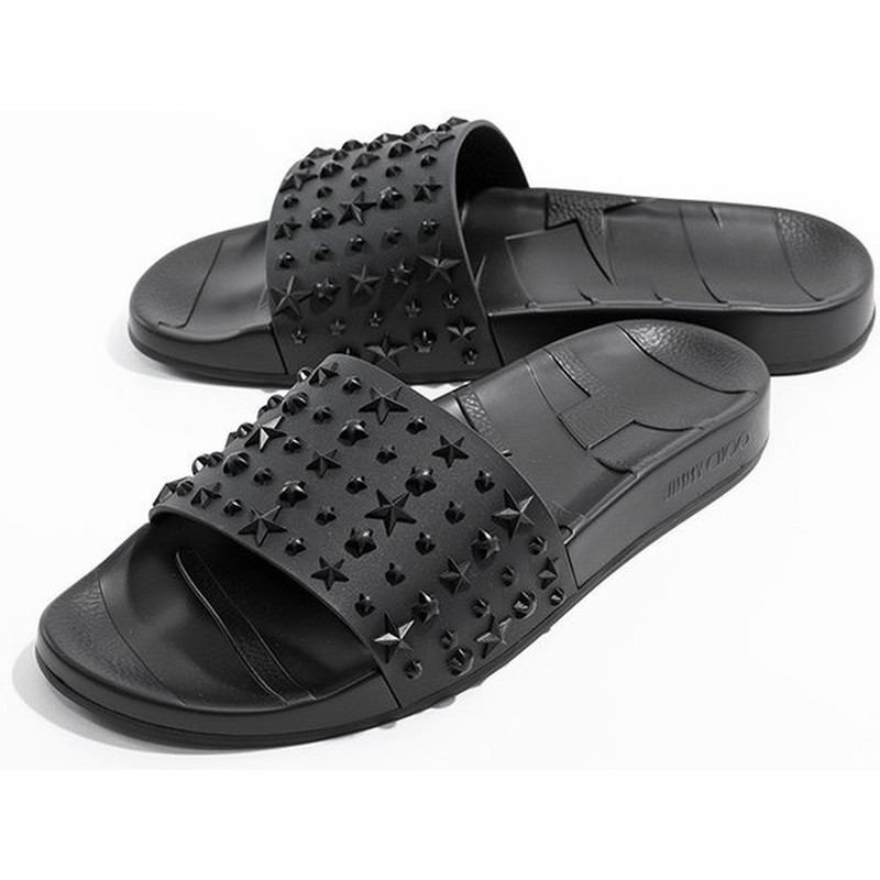 Jimmy Choo ジミーチュウ Rey M Eru スターエンボス シャワーサンダル スポーツ スポサン ラバーシューズ カラーblack Black 靴 メンズ 通販 Lineポイント最大0 5 Get Lineショッピング