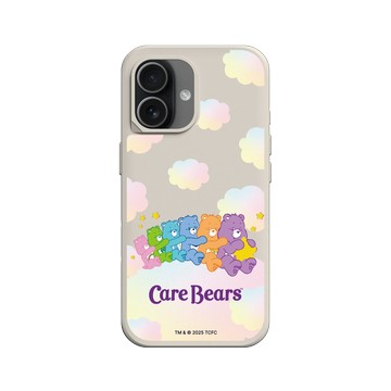 iPhone 17 SolidX 貝殼灰 - Care Bears - 雲朵綿綿
