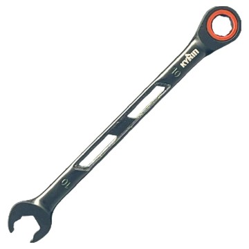 KYRIN 麒麟工具 120齒快速平型棘輪梅開板手  10mm 鉻釩鋼 CR-6140  1支