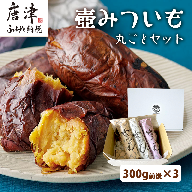 壺みついも 丸ごとセット(300g前後×3本) 壺炭焼き紅はるかPREMIUM 焼き芋 スイーツ やきいも さつまいも おやつ ギフト「2023年 令和5年」