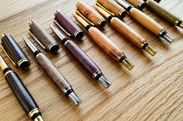 手工鋼筆、鋼珠筆、原子筆│筆芯、五支│加購