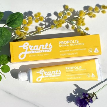 grants澳洲格蘭特 大自然蜂膠牙膏
