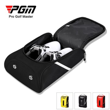 PGM GOLF 耐用大空間鞋包防塵防水尼龍鞋袋XB005適用於戶外活動