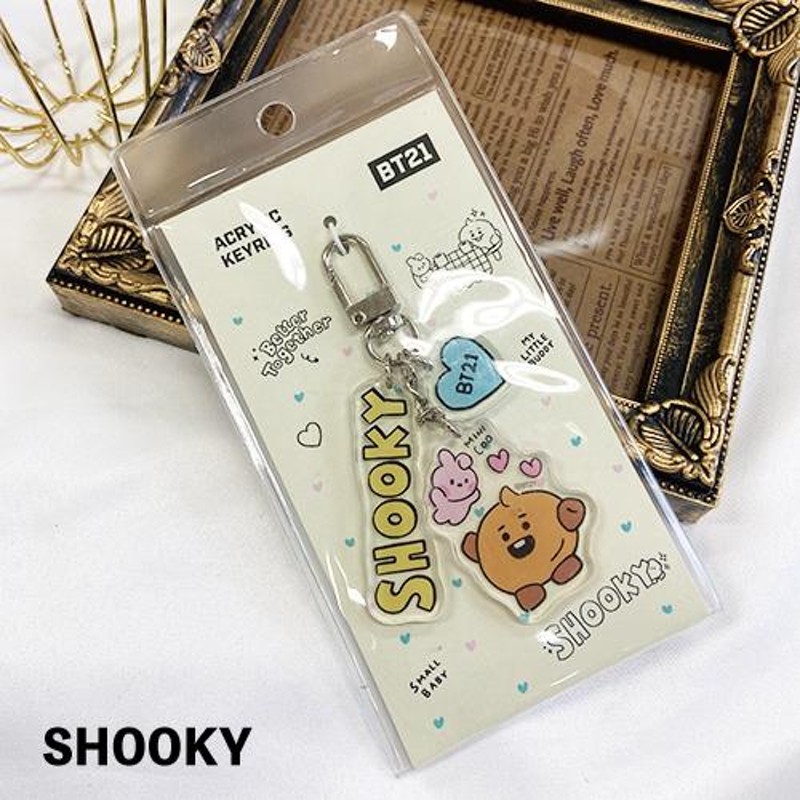 ☆レビュー特典あり BT21 baby アクリル キーホルダー 公式 アクキー