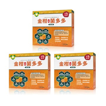 菌寶貝博物館 金柑菌多多(2g*30包)/盒 x3盒