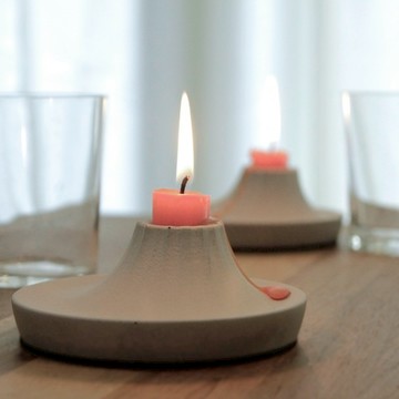 KALKI'D｜親水泥  火山燭台