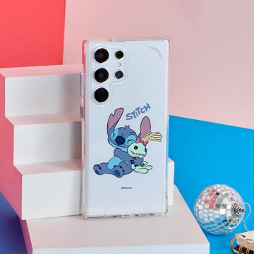 Disney經典-抱抱醜丫頭款防摔透明SAMSUNG手機殼