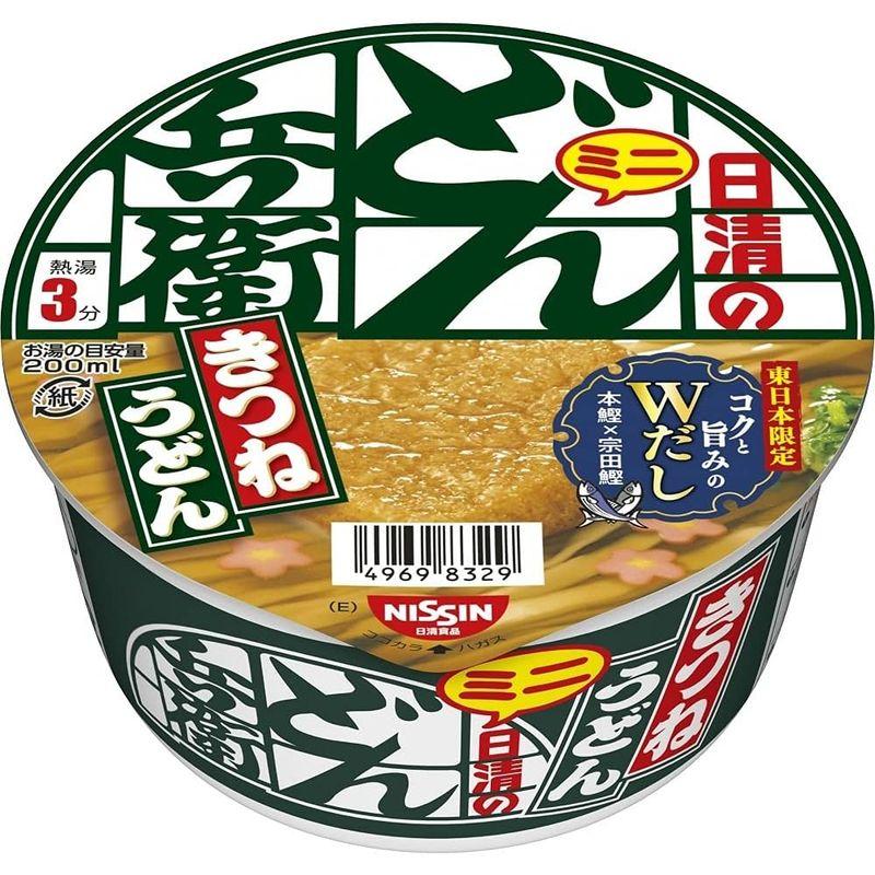 日清食品 どん兵衛 きつねうどんミニ 東 42g×12個