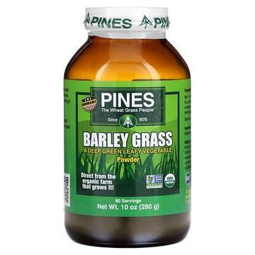 Pines International, 大麥草汁粉，10 盎司（280 克）