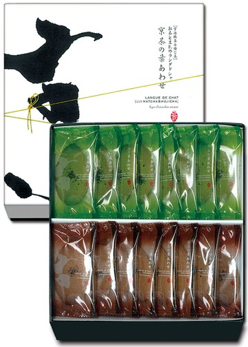 OTABE 八橋茗茶夾心餅乾 抹茶・烘配茶綜合 16入裝