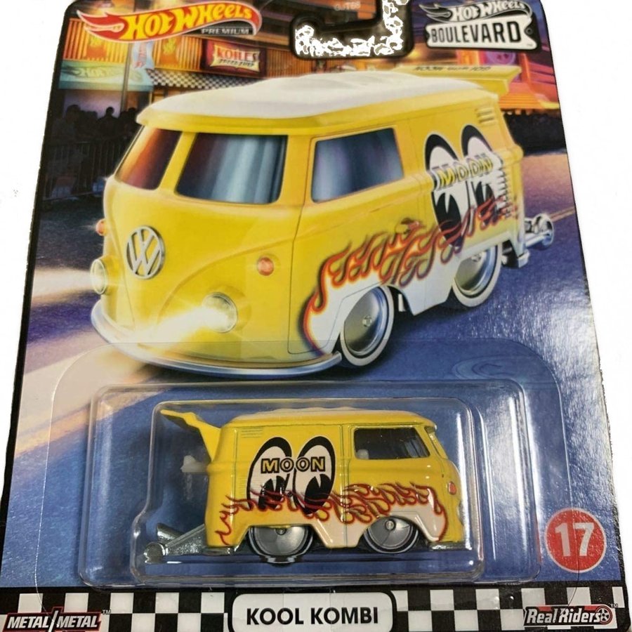 HOT WHEELS ミニカー KOOL KOMBI クール コンビ ワーゲンバス MOONEYES