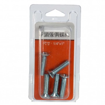 374平頭傢俱螺絲1/4x1"