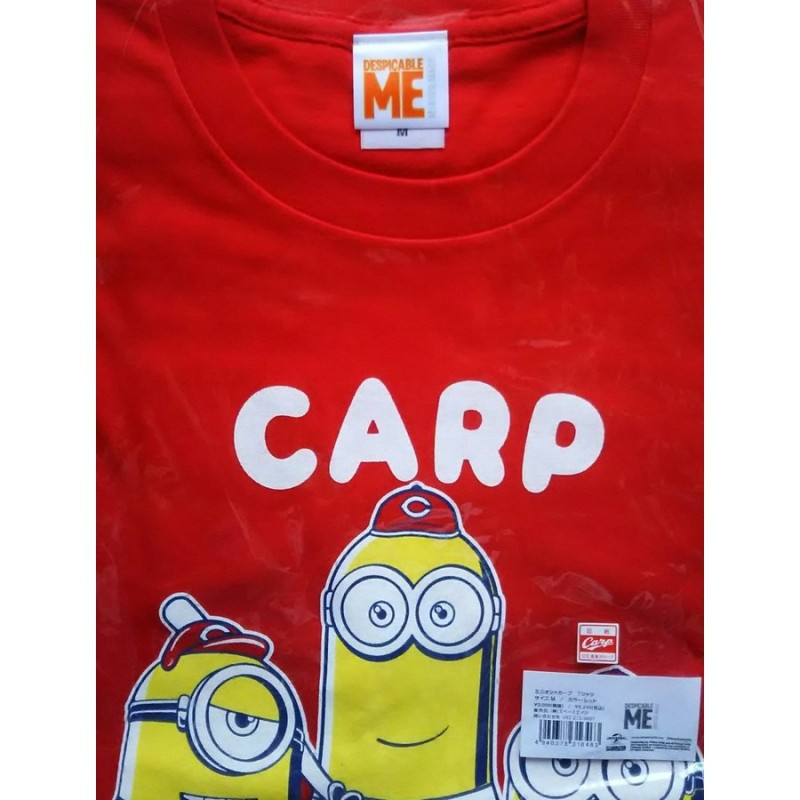 優良配送 広島東洋カープ CARP ミニオン ミニオンズ Tシャツ 大人用 M