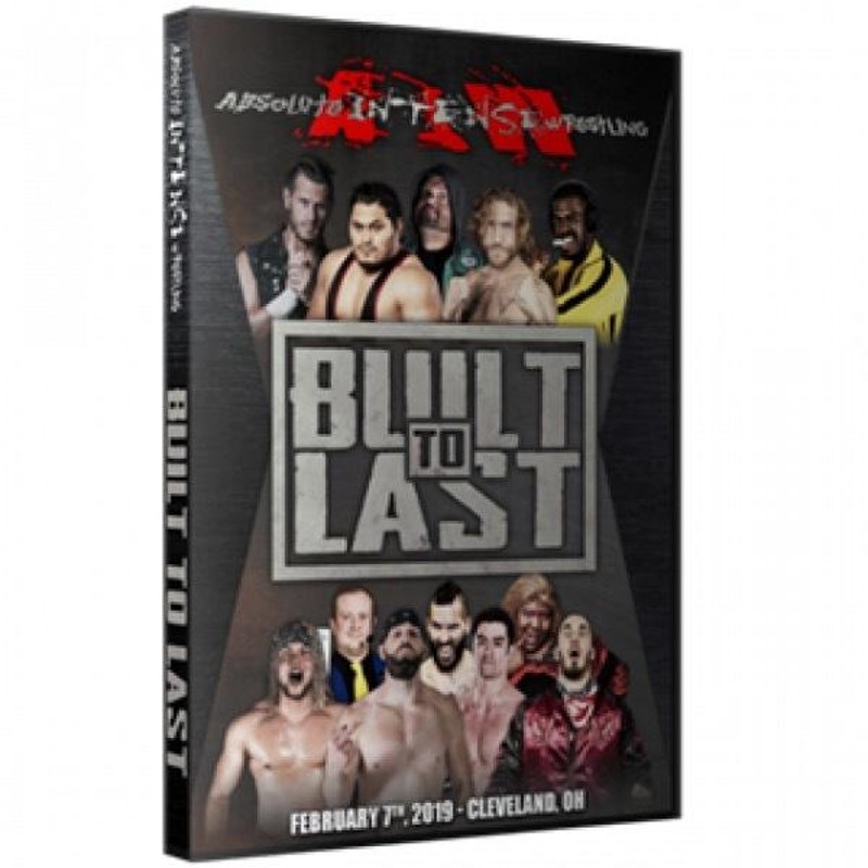 To　AIW　DVD「Built　Last」（2020年2月7日オハイオ州クリーブランド）《アメリカ直輸入盤プロレスDVD》　LINEショッピング