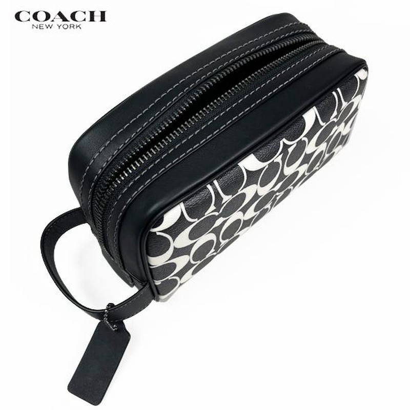COACH コーチ メンズ クラッチバッグ セカンドバッグ トラベル