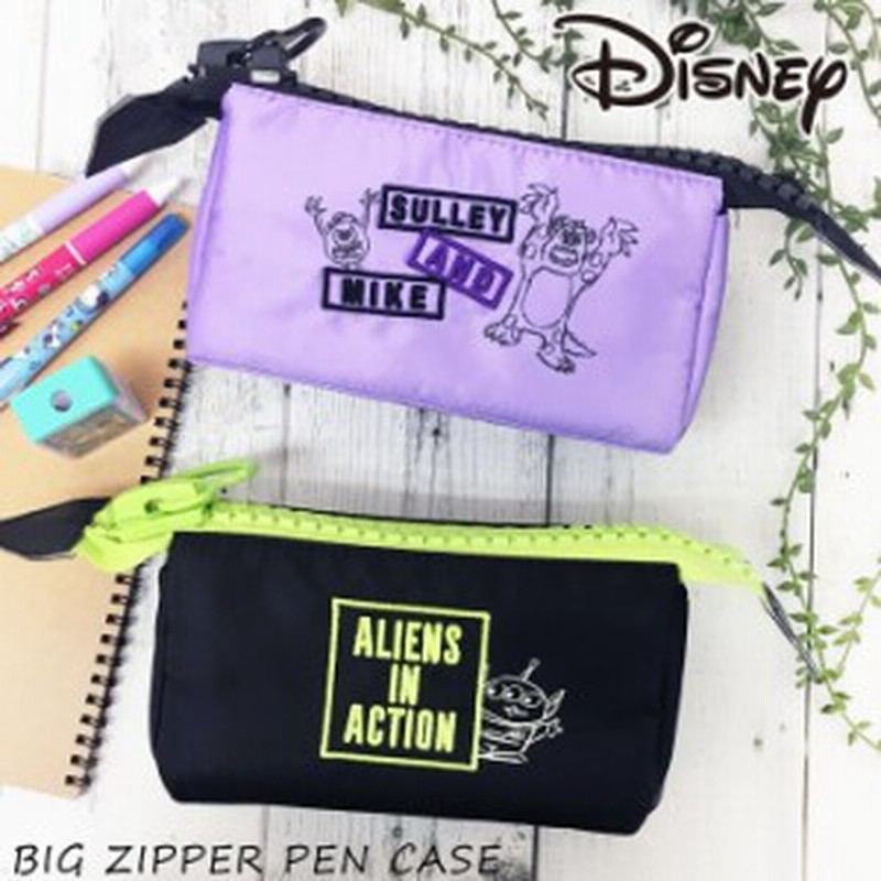 ディズニー Disney ポーチ ペンケース 小物入れ おしゃれ 筆箱 キャラクター 化粧ポーチ ブランド ビッグジッパー 刺繍入り 小学校 中学 通販 Lineポイント最大1 0 Get Lineショッピング