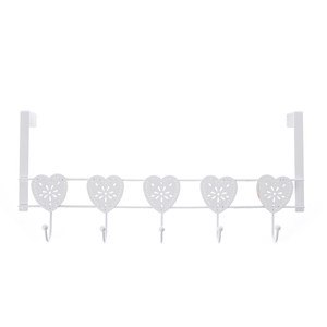 Axis愛心門後勾5勾 白色