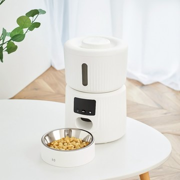 【正負零】PMZ XDF-KP20WH 寵物餵食機-白