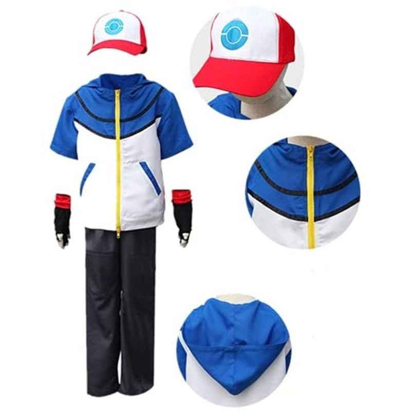 サトシ 衣装 帽子 全セット ポケモン コスプレグッズ 仮装 変装用 コスチューム Cosplay ｓ 通販 Lineポイント最大0 5 Get Lineショッピング