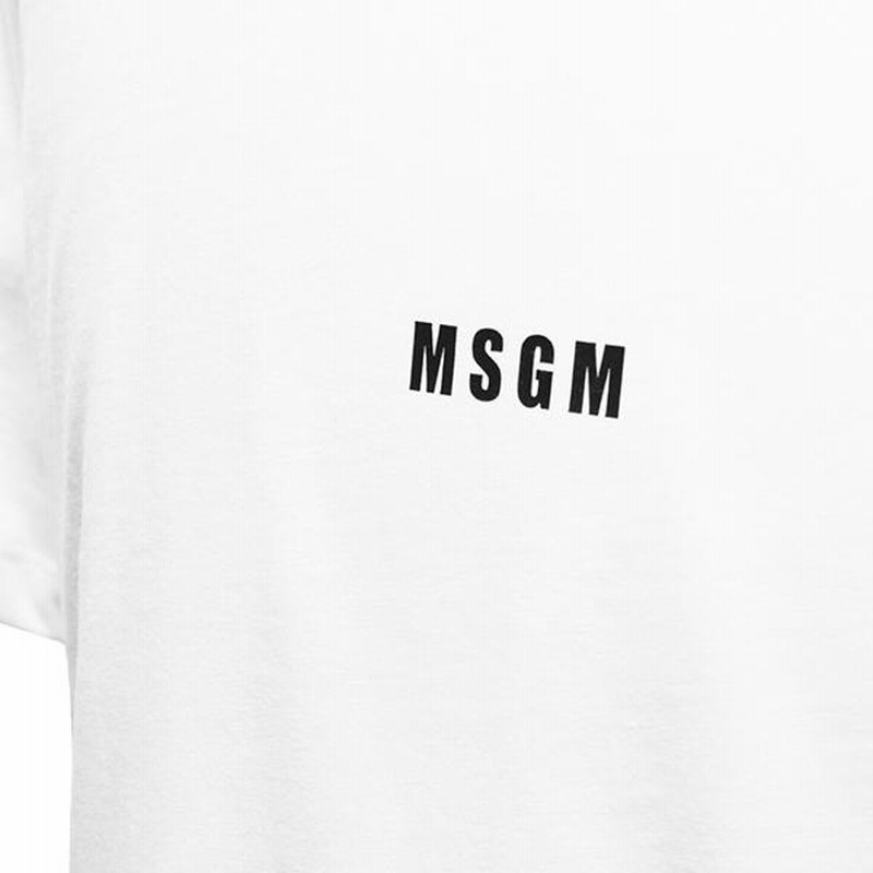 エムエスジーエム MSGM Tシャツ メンズ 半袖 ティーシャツ カットソー サイズXS 2640MM162 01 新品 | LINEブランドカタログ