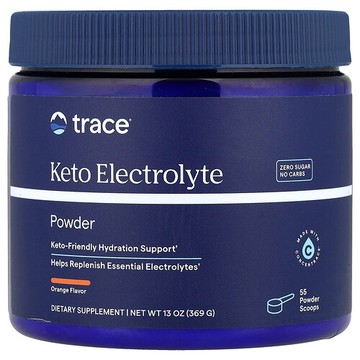 Trace, 生酮電解質粉，橙味，13 盎司（369 克）