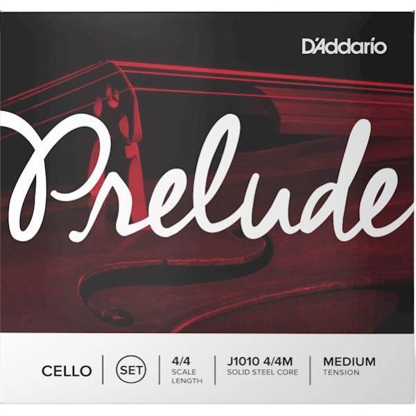 D Addario 2M PRELUDE チェロ弦 セット プレリュード 2分の4 Cello Strings set Medium Tension J1010