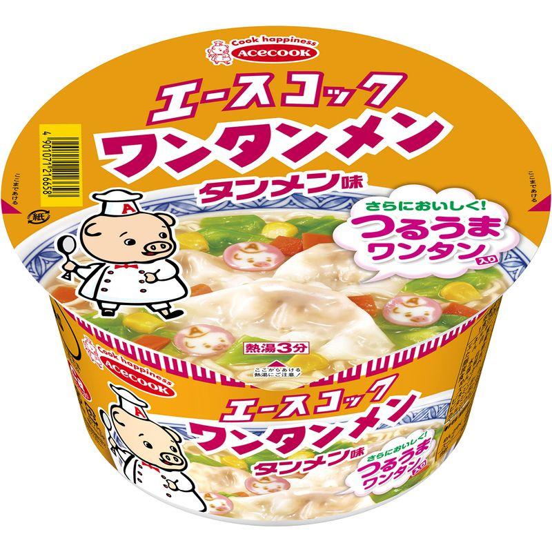 エースコック ワンタンメンどんぶり タンメン味 79g×12個