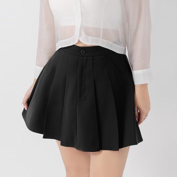 (標準型)理想高腰西裝百褶裙 MISS