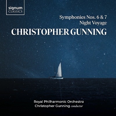 Christopher Gunning ガニング： 交響曲第6番第7番[SIGCD655]