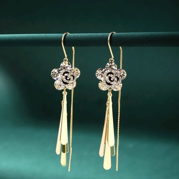 耳線女2021新款高級感耳環網紅耳飾潮流春夏百搭仙氣氣質設計耳墜