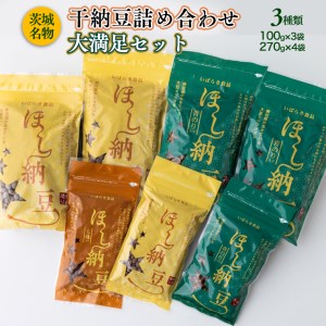 干納豆詰め合わせ 大満足セット 干し納豆 ほし納豆 ドライ納豆 アウトドア 非常食 山登り [AL005ya]