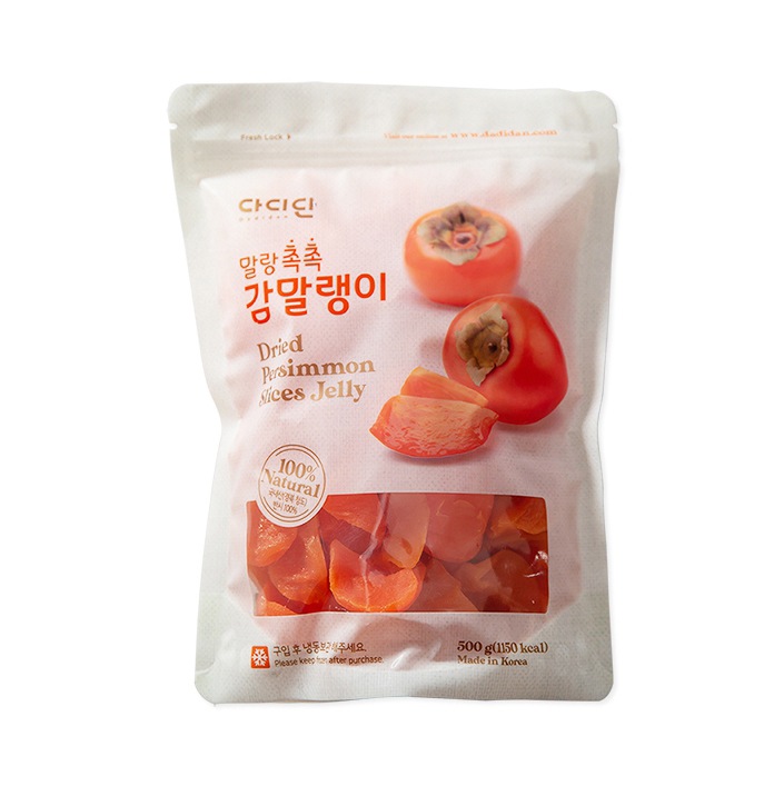 韓国食品 韓国伝統の甘干し柿500g 韓国産100% ソフトスナック 子供のおやつ 甘いデザートとして食べやすい