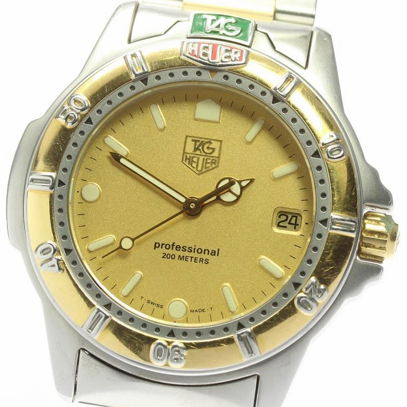 TAG HEUER】タグホイヤー プロフェッショナル200M デイト 995.406K 