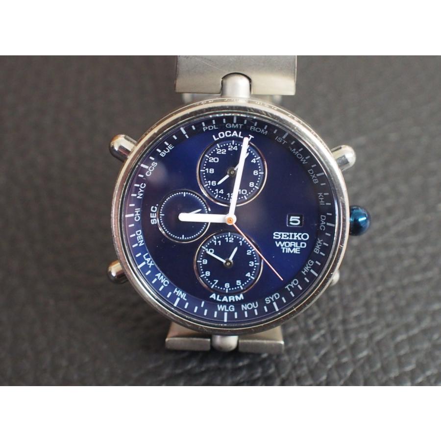 希少 非売品 デッドストック Seiko World Time 三菱 130周年記念モデル