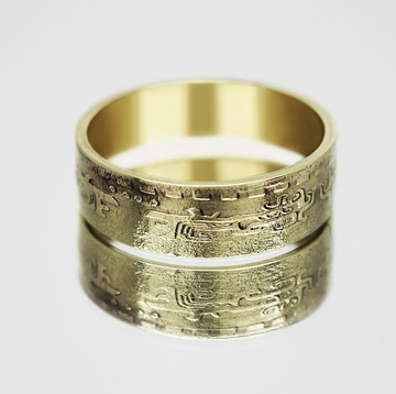 台灣硬幣戒指 5 zhao 1967-1981 男士硬幣戒指 女士硬幣戒指