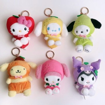 SANRIO 三麗鷗 水果系列 毛絨 吊飾
