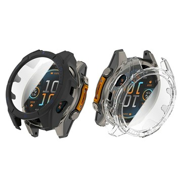 【PC+鋼化玻璃一體錶殼】適用 Garmin Fenix 9 Fenix 8 47mm AMOLED 手錶保護殼硬殼