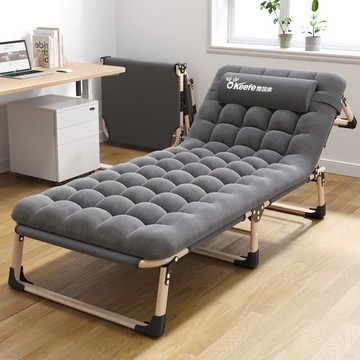 公司貨 免運 奧凱弗 折疊床躺椅單人床辦公室簡易午睡午休床醫院陪護床 含加厚 快速發貨