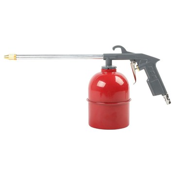 帶壺引擎清潔槍紅壺發動機油道清洗槍氣動發動機清洗槍清潔吹灰槍{鑫弘-工葉電器}可開發票