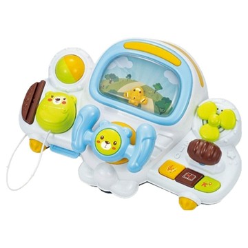 PLAYFUL TOYS 頑玩具 飛機駕駛艙觸感玩具  1個  多色