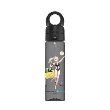 磁吸水壺 AquaStand Tritan 800cc - 附吸管 黑 - 獅白牡丹 獅白ぼたん - 不是排球，是SSRB！