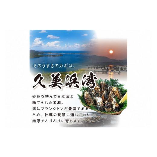 ふるさと納税 京都府 京丹後市 京都・久美浜産　殻付き牡蠣　3kg（30個前後）　牡蠣ナイフ付