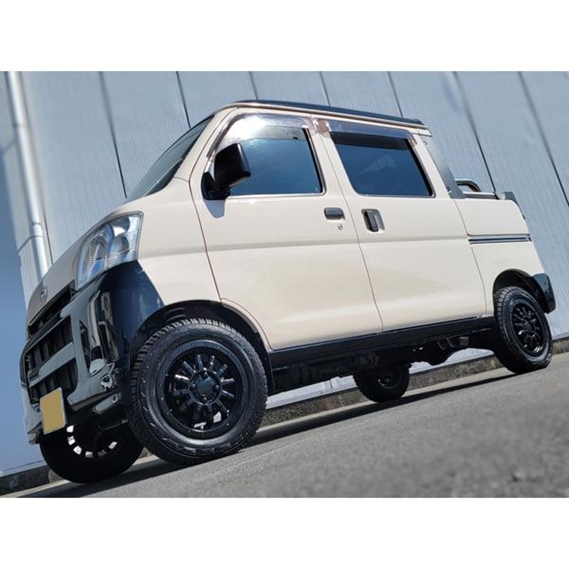 ヨコハマジオランダーX-AT☆145R14セット☆軽バン軽トラアゲバンアゲ 