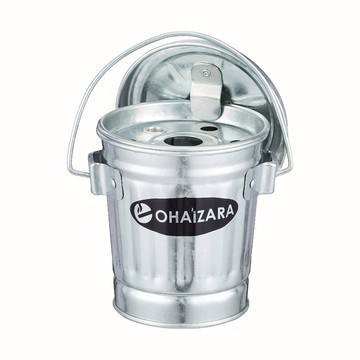 日本 OBAKETSU ohaizara 手工製桌上型煙灰缸 0.35L銀色