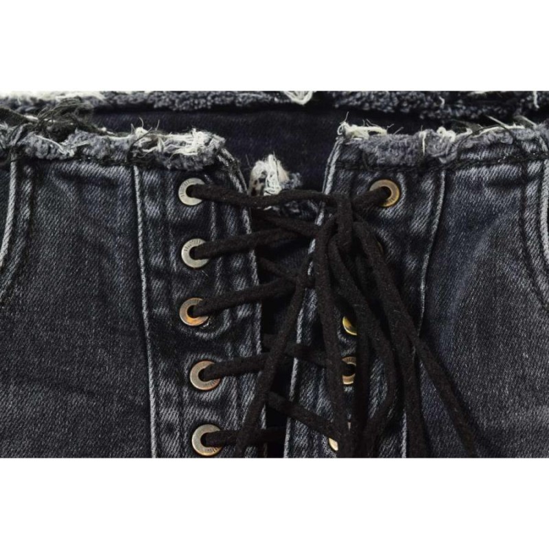 未使用 BENTAVERNITI UNRAVEL PROJECT ムーンウォッシュ レースアップ  