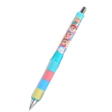 【震撼精品百貨】蠟筆小新_Crayon Shin-chan~蠟筆小新搖搖自動鉛筆 0.5mm PlayBorder (彩格圖款)*16762