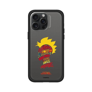 iPhone 15 Pro Max Mod NX 黑 - 迪士尼-漫威 Marvel - 驚奇隊長-文字設計