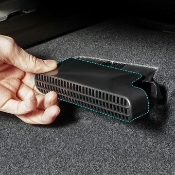 適用于豐田08-25款RAV4榮放座椅下空調出風口保護罩車內飾改裝件